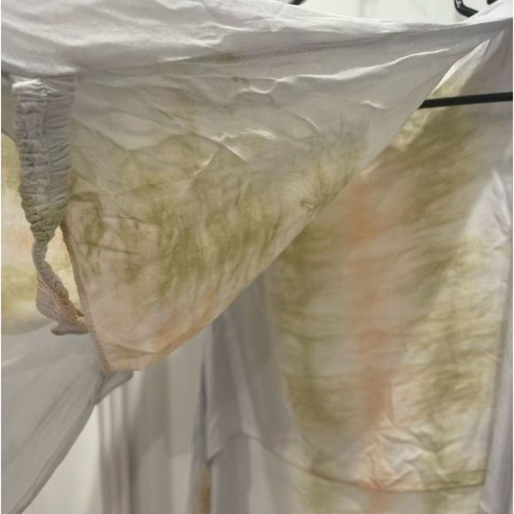 Jen's Pirate Booty Tie-Dye Maxi Dress - White and Green - Picture 11 of 14